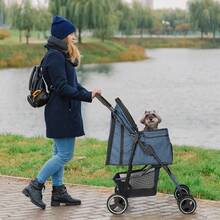Pet Strollers - Navy blau - View 4