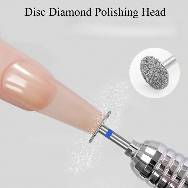 Nail File And Buffer Set, T-Shape And Ball-Shaped Metal Files For Shaping And Smoothing Nails, No Fragrance