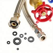 210件/500件尼龙绝缘塑料平垫圈，现货绝缘垫片，塑料垫圈，尼龙垫圈，黑色和白色