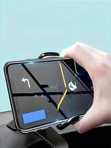 1 buah Dudukan Ponsel Mobil yang Dapat Diputar, Dudukan Ponsel Multifungsi, Dudukan Ponsel Dashboard Mobil yang Dapat Diputar 360° - Kunci Gravitasi Stabil, Anti Guncang, Dudukan Ventilasi Udara - Dapat Diatur, Pemasangan Mudah, Desain Ringkas, Cocok untuk Smartphone - Kompatibilitas Universal, Tahan Air, Tidak Membutuhkan Baterai, Aksesori Mobil Universal, Hadiah Liburan - MultiWarna - View 10