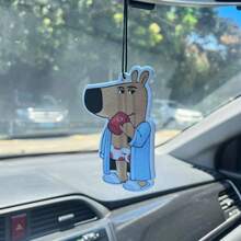 互联网病毒图像“我只是一个冷静的人”。设计、汽车空气清新剂和后视镜装饰 - 持久的香味，让车内清新诱人，送给朋友的有趣礼物