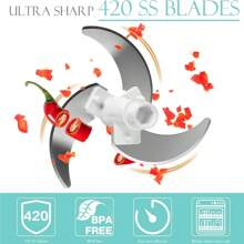 1pc Manual Food Processor Vegetable Chopper, Manual Food Chopper, Hand Pull String Vegetable Chopper, Portable Hand Pull String Garlic Mincer Onion Cutte(Red)