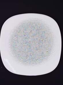 30g gemischte Größen Bubble Perlen, Mini Glas Bubble Perlen von 0,6 bis 3 mm, geeignet für DIY Harz Formen und Silikon Schmuckherstellung, ideal für Basteln und DIY Nail Art, perfekt für Shaker Karten und Küstenthemen Bubble Art Projekte.