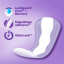 Daily Extra Protect Panty Liners, Long Length, Unscented, 108 Count