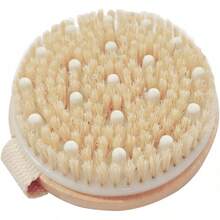 Dry Body Brush Shower Brushing Removes Dry Skin With Massage Nodes Exfoliating Bath Brushes Body Scrubber - 1 - View 1