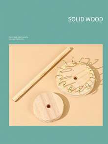 1 szt. okrągły drewniany organizer na naszyjniki z 12-18 haczykami, elegancki stojak wystawowy na naszyjniki i bransoletki w witrynie jubilerskiej, stylowe rozwiązanie do przechowywania na biurku dla kobiet, idealny na niezbędne rzeczy w podróży, organizacja akademika na powrót do szkoły, stylowa dekoracja jesienna, idealny na prezenty i dekorację domu na Boże Narodzenie, Święto Dziękczynienia, Nowy Rok i Walentynki