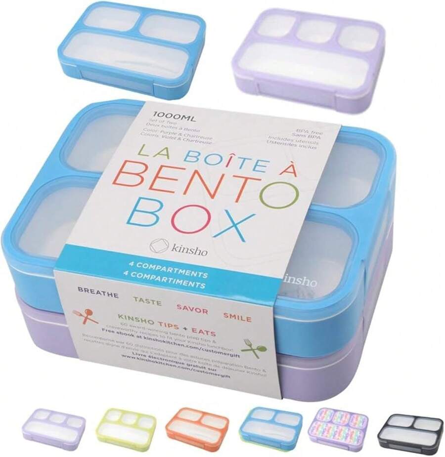 Lunch Box - Blue Purple - View 1