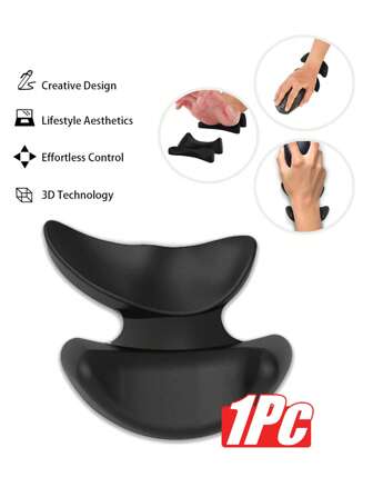 Ergonomic Wrist Rest Mouse Pad - Memory Foam Cushion For Hand Protection & Wrist Pain Relief, Smooth Glide Surface For Gaming/Office/Home Desk Use, Anti-Slip Base, Comfortable For Long Hours
