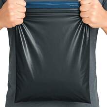 Envelope de Envio Seguro 19x25 cm – Ultra Resistente, Lacre VOID, Ideal para Correios e Logística - Preto - Visão 3