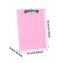 1 Pieza Organizador de Carpeta de Archivo A4, Caja Organizadora de Papelería de Alta Capacidad, Almacenamiento de Documentos de Examen Estudiantil, Pizarra Multifuncional - Multicolor - Ver 3