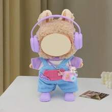 (Clothes Only) 17cm Labubu Cute Resin Doll Clothes Set, 1st/2nd/3rd Generation Doll Outfit, Sitting Party Accessories For Labubu