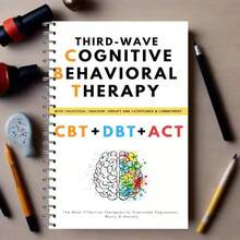 5-In-1 Adult Mental Health Relaxation Notebook: Cognitive Behavioral Therapy, Dialectical Behavior Skills, Grief Coping Exercises, Spiral Bound For Daily Use And Back To School Gifts, Professional Layout Design, Emotional Healing, Structured Exercises, High-Quality Paper, Self-Help Book, Great Gift - Multicolor - View 6