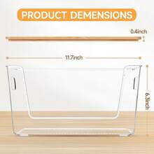 2 Set Pantry Organizer And Storage Stackable Trash Bag Dispenser Clear Acrylic Kitchen Counter Pantry Baskets For Potato Onion Produce Fruit Vegetable Snack Trash Bag Holder With Bamboo Lid