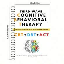 5-In-1 Adult Mental Health Relaxation Notebook: Cognitive Behavioral Therapy, Dialectical Behavior Skills, Grief Coping Exercises, Spiral Bound For Daily Use And Back To School Gifts, Professional Layout Design, Emotional Healing, Structured Exercises, High-Quality Paper, Self-Help Book, Great Gift - Multicolor - View 3