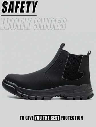 男士工作靴，防砸防刺锻造车间靴，女士钢头工作靴，防滑仓库靴，园艺靴，工地靴，制造业靴，工业户外作业靴，男士工作训练鞋，多功能工作鞋，适用于建筑和日常穿着，户外旅行靴，野外探险靴，徒步登山鞋，高帮抗冲击建筑行业靴，休闲鞋