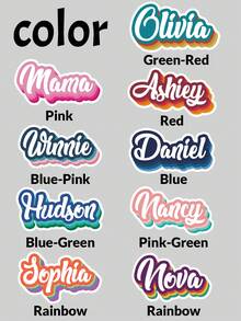 ملصقات زجاجة مياه مخصصة، ملصقات اسم هولوغرافية مخصصة، ملصقات بطاقة اسم شخصية، ملصقات اسم قابلة للتخصيص، هدايا عيد الميلاد، أحرف ملونة مشعة، دفاتر، أجهزة كمبيوتر، ديكور الغرفة، لوازم العودة إلى المدرسة، مقاومة للماء، ذكرى سنوية، عيد المعلم، المدرسة، الأولاد، البنات، الأمهات، المنزل، الانتقال - النمط أ - مشاهدة 3