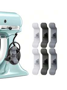 3Pcs Cord Winder Organizer For Appliance - Kitchen Appliance Cord Organizer Stick On, Cord Wrapper Winder Holder For Appliance, Adhesive Cord Keeper For Blender Mixer, Coffee Maker, Air Fryer,Kitchen AccessoriesHome Appliances Gadgets Tools Christmas Stuff Cooking Christmas