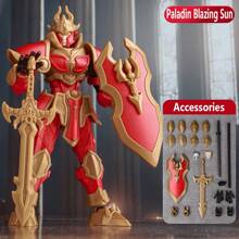 13 Movable Joints Arthur King Lich King Knight Robot Action Figure Assembling Toy Model, Gift For Boys