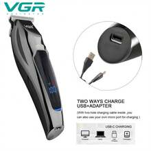 VGR Electric Groin Hair Trimmer,Body HairTrimmer, Trimmer For Intimate Parts, Groin And TesticlesFor Men And Women ,Ultimate Male Body HairRazor,Private Trimmer Shaver,Fast Charging Ultra Long Standby V-070 - Black - View 7