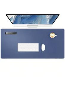 Super Large Mouse Pad, Writing Pad Office Desk Pad, Desk Mat, Waterproof PU Leather + Non-Slip Velvet Surface 35.4" X 16.9" (Pink), Multiple Size Options, Gaming Desk Pad, Desk Protector, Various Colors, Office, Student, Princess Style Pink, Pink, Sky Blue, Study Desk, Long Desk Pad, Home Decor Pad, Scratch Resistant Anti-Glare Leather Coffee Table Mat, Laptop Protective Pad, Waterproof Reusable And Easy-To-Clean, Office Supplies, Study Home Goods,School Supplies,Back To School Gaming Mouse Pad Desk Accessories Office Desk Accessories Mousepad Mouse Pad For Desk - Multicolor - View 66