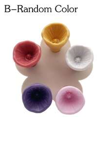 5件套彩色蜜蜂饮水器套装，蜜蜂昆虫饮水杯，带木质底座的彩色蜜蜂饮水站，花园蜜蜂喂食器，适用于户外、花园、阳台、花盆，创意花园装饰，实用园艺工具