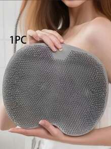 Silicone Foot Wash Massage Pad, For Shower, Exfoliating, Cleaning Feet, Scrubbing And Back Washing Multi-Functional Slouchy Back Rubbing Massage Bath Brush Non-Slip Mat Suction Cup Foot Rubbing Mat Bathroom Foot Washing And Rubbing Mat The Material Tends To Be On The Harder Side. - Multicolor - View 19