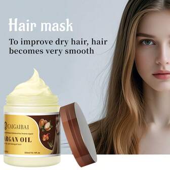 CaiGaiBai Collagen Repair Hair Mask | Bleaching Repair | Scalp Soothing Care | Color-Treated Hair Softening Mask | Hydrolyzed Protein Blend | Smooth And -Free