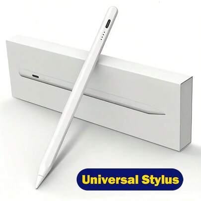 通用电容式触控笔，兼容iOS和安卓平板电脑，适用于绘画，兼容苹果及其他平板电脑
