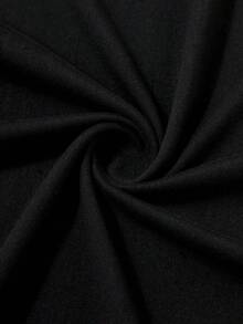 Passenger Made To Roam Letter Print T-Shirt, Short Sleeve Crew Neck Casual Top For Summer & Spring, Women's Clothing - 黑色 - 查看 5