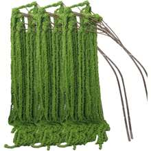 2/4 bông lan hoa tử đằng tím nhân tạo, lan hoa giọt nước mắt, lan hoa cưới nhân tạo, lan hoa dền lụa nhân tạo, hoa cưới màu đỏ tía, bó hoa cưới kiểu thác nước, thích hợp trang trí phông nền đám cưới, trang trí khách sạn, tự tay cắm hoa, cắm hoa trang trí bình, trang trí tường, quà tặng Ngày của Mẹ, sinh nhật, tiệc tùng. - màu xanh lá - Xem 6