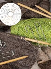 5-30 件大号服装安全别针 耐用绗缝毯别针 金银装饰别针 适用于帆布羊毛服装工艺品 DIY 珠宝工艺品 - 彩色 - 查看 4