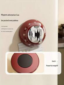 磁性厨房定时器数字定时器手动倒计时闹钟机械烹饪定时器烹饪淋浴学习秒表 - 彩色 - 查看 4