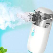 USB Portable Smart Humidifier With Auto-Cleaning & Dual Modes, Rechargeable Handheld Humidifier For Respiratory Care At Home/Travel, Adult - 白色 - 查看 3