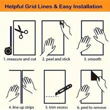 1 卷深海蓝色自粘壁纸 17.7 英寸 X 39.3/118.1/196.8 英寸 防水可移除自粘乙烯基 适用于卧室、厨房和浴室 易于安装 无残留 适用于家庭装饰 厨房装修 房间翻新 高品质乙烯基装饰乙烯基 专为室内设计师设计 - 霧霾藍 - 查看 9