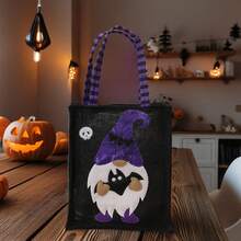 1 buc/3 buc Decorațiuni de Halloween pentru păpuși cu desene animate, geantă de in cu oameni din pădure, geantă de bomboane pentru păpuși fără chip, en-gros pentru evenimente de sărbători, consumabile pentru petreceri