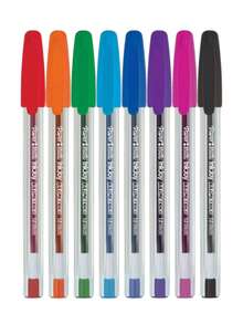 Paper Mate 8 Assorted Color Pens, Berol InkJoy Kilometric Pen, Assorted Colors, Pack Of 8 Pieces. - Multicolor - View 3