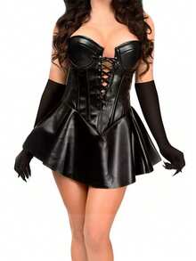 D EXCEED 1 Paar Damen Halloween Krallen Handschuhe - perfekt für Kostümpartys, Cosplay-Events, thematische Veranstaltungen und gruselige Feiern