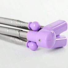 可折叠便携式不锈钢晾衣架，节省空间，尺寸可调节，适合商务旅行、露营和户外活动 - 彩色 - 查看 11