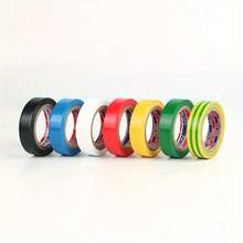 10 rolek taśmy izolacyjnej PVC – mocny klej, odporny na ciepło i warunki atmosferyczne, wodoodporny, trwały, odpowiedni do okablowania, chwytów rakiet i użytku domowego