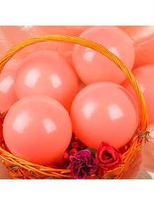 35/60 Stücke 10 Zoll/5 Zoll gemischte korallrote Latex-Luftballons, geeignet für Gender-Reveal-Party, Junggesellenabschied/-innenabschied, Feier, Baby-Shower, Abschlussfeier, Jahrestag, Unabhängigkeitstag-Party, Bridal-Shower, Weihnachten, Valentinstag, Muttertag, Feiertags-Party, Ramadan, Eid, Karneval, Halloween, Weihnachtsdekoration - Verschiedenfarbig - Übersicht 6
