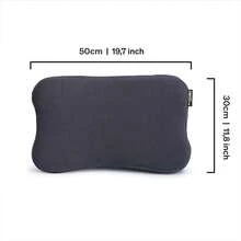 BLACKROLL.® Pillow Case Jersey Cushion Cover, 30 X 50 Cm, For Recovery Pillow, Soft Pillowcase Made Of High-Quality Cotton, Dimensionally Stable Cushion Cover Without Wrinkles, Anthracite - 木炭 - 查看 2