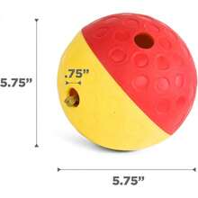 Outward Hound By Nina Ottosson Treat Tumble Interactive Puzzle Ball Dog Toy, Level 1 Beginner, Blue, Small (4.75" Diameter) - 翻滾款待(大紅色) - 查看 7