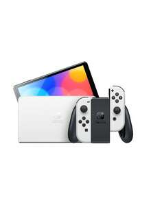 Nintendo Switch 任天堂 Switch OLED 型号游戏机，便携式游戏设备，适合休闲和家庭聚会，很棒的生日礼物