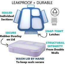 Lunch Box - Blue Purple - View 7