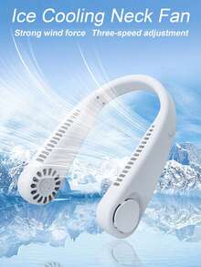 Portable Neck Fan, Air Conditioning Neck Fan, USB Rechargeable, 3 Wind Speeds, Bladeless Design, Suitable For Indoor And Outdoor Use In Summer,Outdoor,Garden,Travel Essentials,Portable Essentials,Beach Essentials,Graduation Season,Commencement,Graduation Ceremony,Graduation Gift,Graduation Present,Graduation Gift,Graduation Present,Congrats Grad,Congratulations Graduate,Valedictorian,Finish School,Graduation Party,Outdoor Essentials,Travel Portable,Hiking Essentials,Camping Essentials,Portable Tools,Summer Essentials ,Summer Portable - Multicolor - View 13