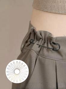 5-30 件大号服装安全别针 耐用绗缝毯别针 金银装饰别针 适用于帆布羊毛服装工艺品 DIY 珠宝工艺品 - 彩色 - 查看 3