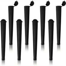 JBNG 1/3 Stücke, Kunststoff Aufbewahrungsröhre, multifunktionale verjüngte versiegelte Röhre, Aufbewahrungsröhre für vorgefertigte Kegel