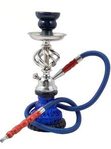 1 szt. szisza, akcesoria, szisza wodna, szisza, bonga do palenia, akcesoria, szisza jednorurowa, 1 szt. szisza, akcesoria, szisza wodna, szisza, szisza, bonga do palenia, szisza jednorurowa, przenośny zestaw fajki wodnej Solo-Pipe Arabian, szklana fajka wodna - zawiera wszystkie akcesoria, nie wymaga prądu, artykuły szkolne, nadaje się na imprezy, do akademików, barów, klubów nocnych, do codziennego użytku domowego oraz zarówno dla mężczyzn, jak i kobiet.