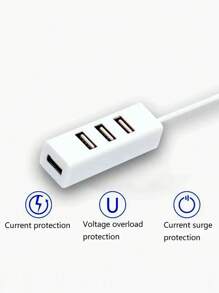 4 Port USB HUB Extender USB 2.0 Hub Adapter  Multi 4 In1 Hub USB On Off Portable Splitter Adapter For Computer Laptop Phone  Flash Disk, Mouse, Card Readers, Keyboards, Gaming Devices, Mp3 Players, HDD, Etc.PC, Book,  Pro,  Mini, I, Surface Pro Cellphone OTG Adapter, Printer, Camera, USB Fan Or Any Other USB Peripherals.  And More