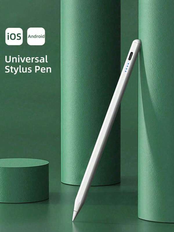Penna stilo universale attiva e capacitiva per touch screen per tablet e smartphone iOS e Android, compatibile con iPad Apple e , penna per disegno